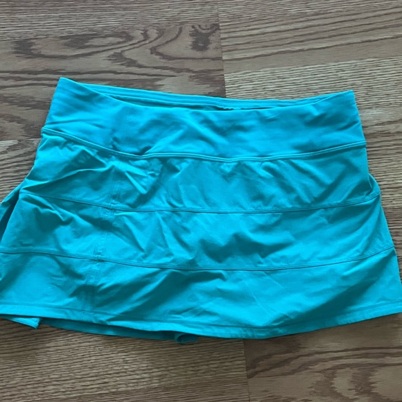 lululemon athletica Dresses & Skirts - lululemon athletica Turquoise Athletic Skirt